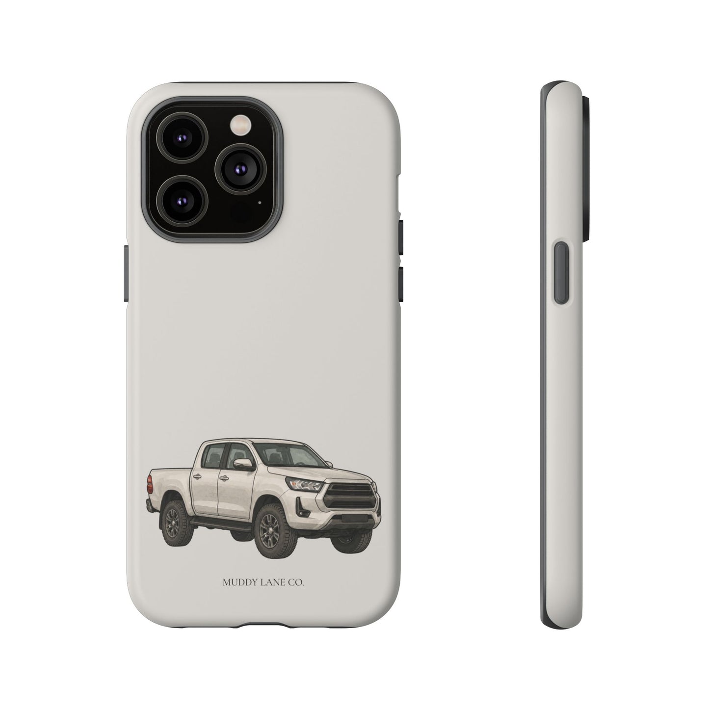 Farm Truck Tough Phone Case in Soft Grey Matte