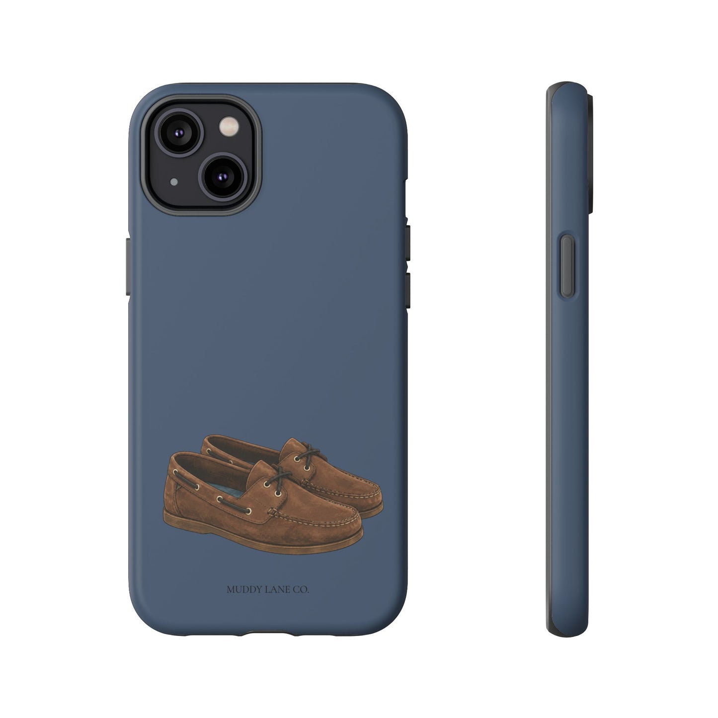 Deck Shoes Tough Phone Case in Deep Navy Matte