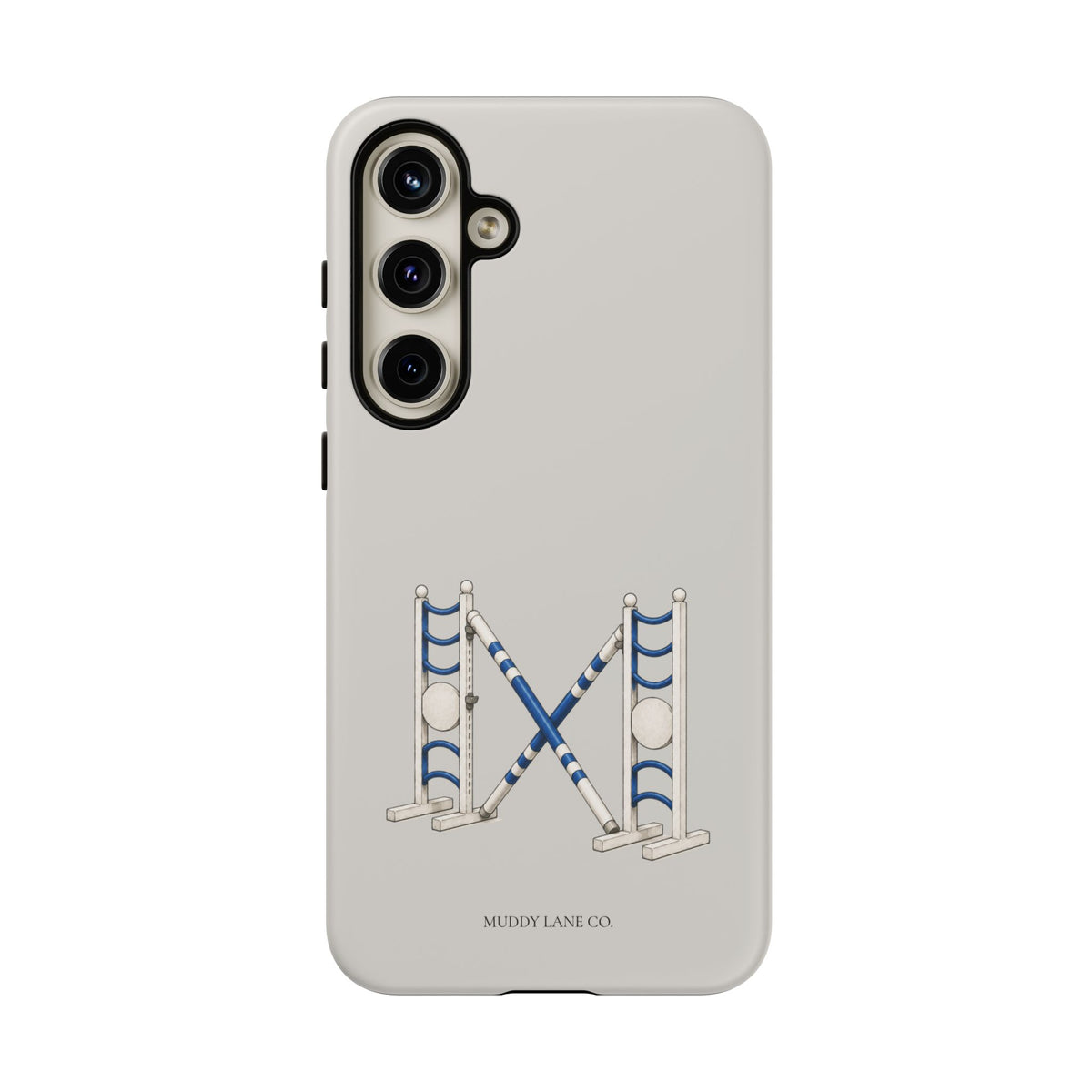 Show Jump Tough Phone Case in Soft Grey Matte