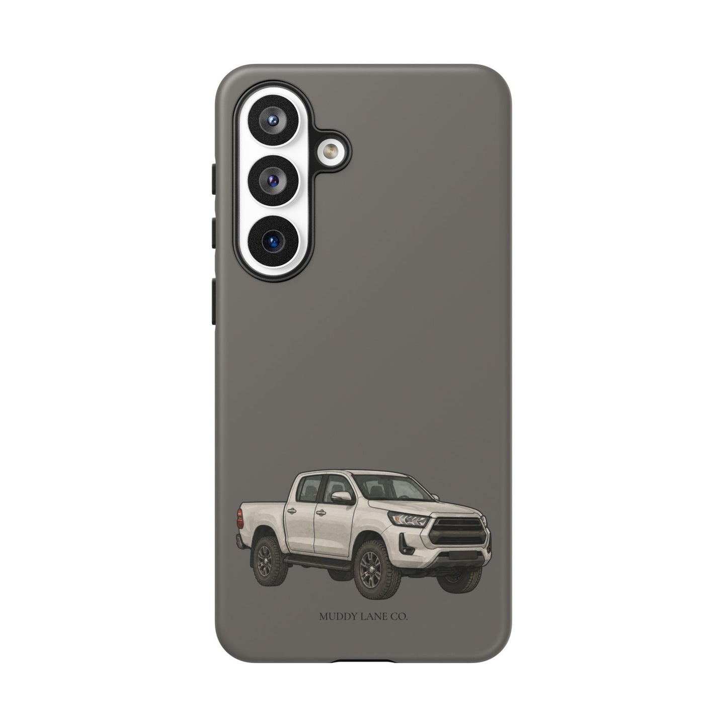 Farm Truck Tough Phone Case in Dark Grey Matte