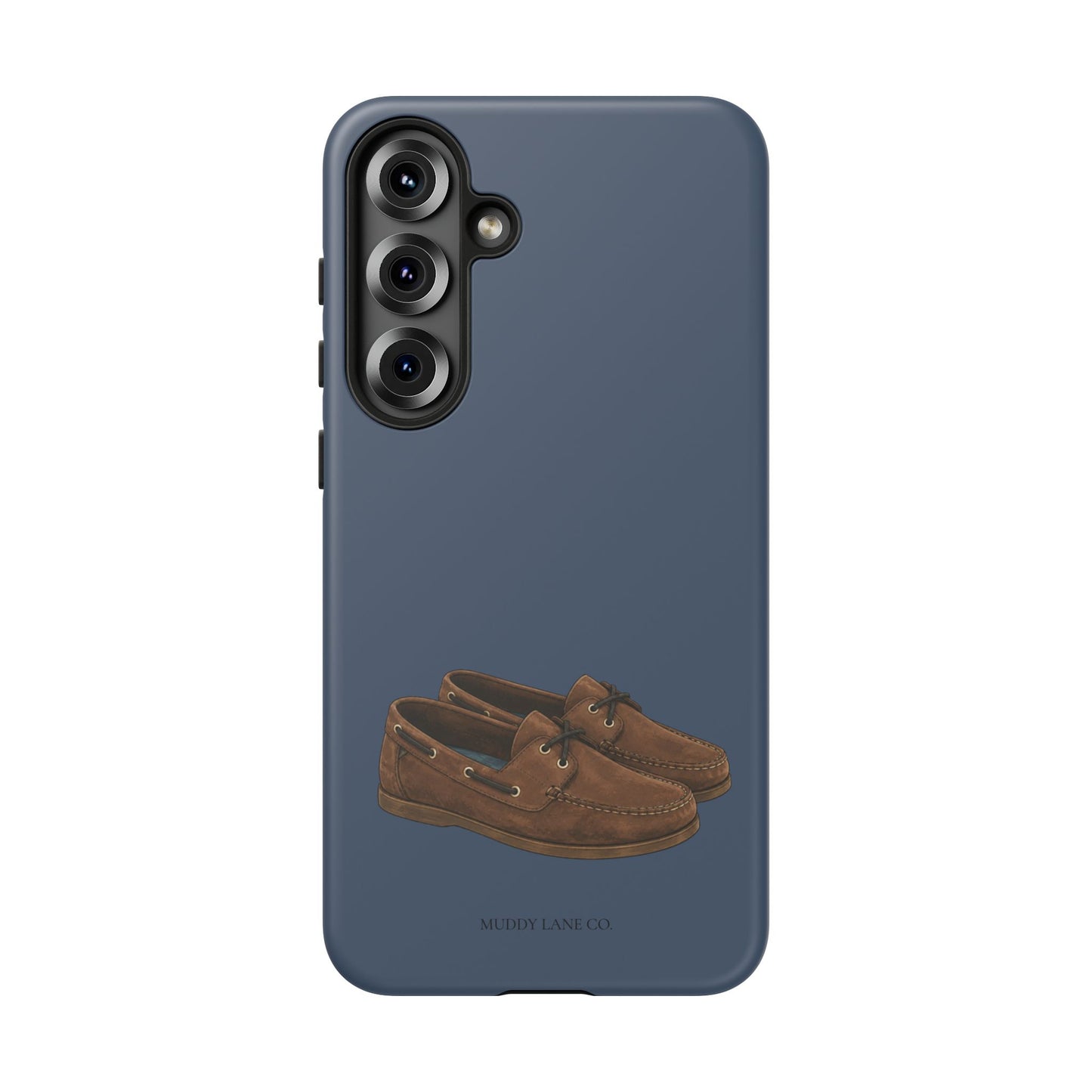 Deck Shoes Tough Phone Case in Deep Navy Matte