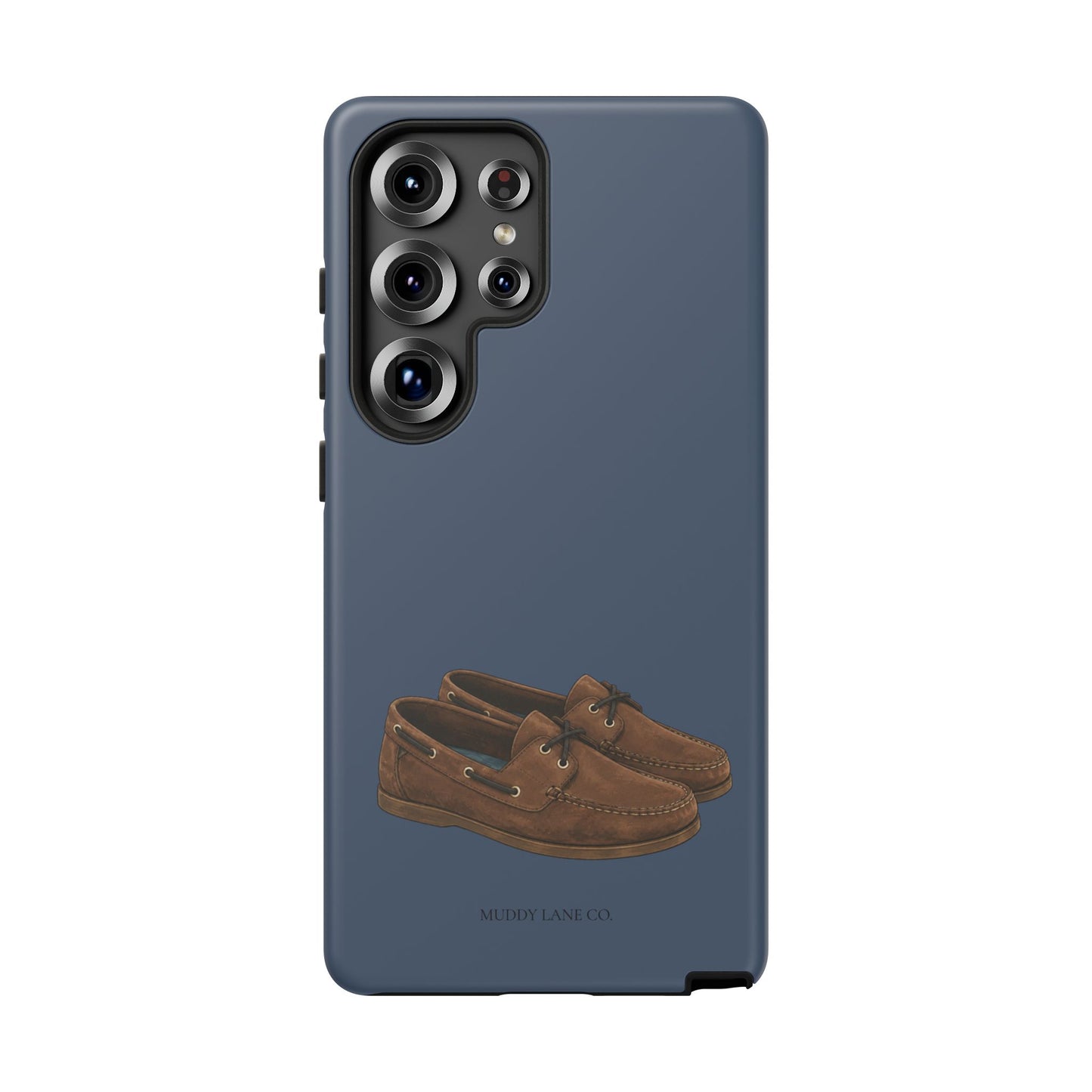 Deck Shoes Tough Phone Case in Deep Navy Matte