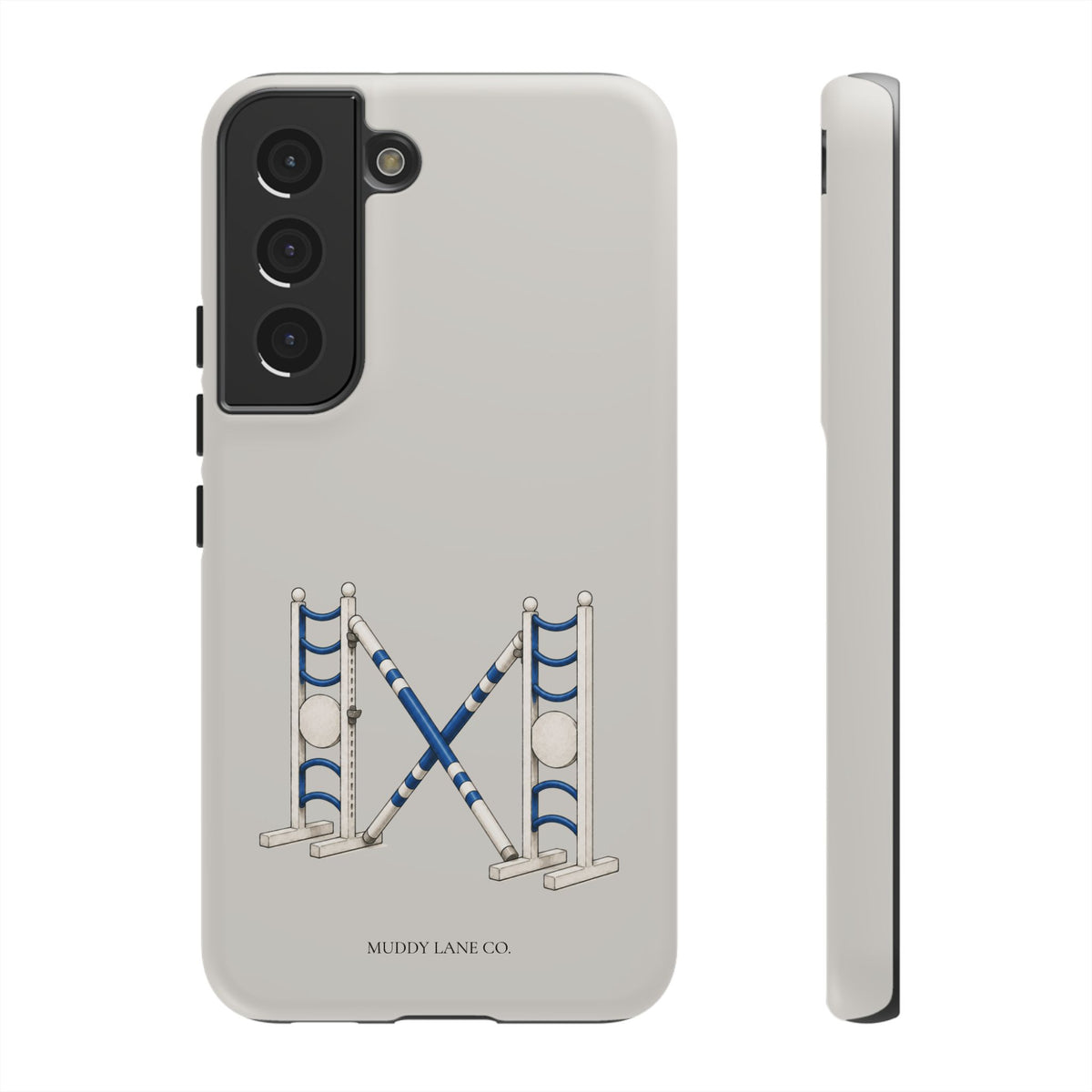 Show Jump Tough Phone Case in Soft Grey Matte