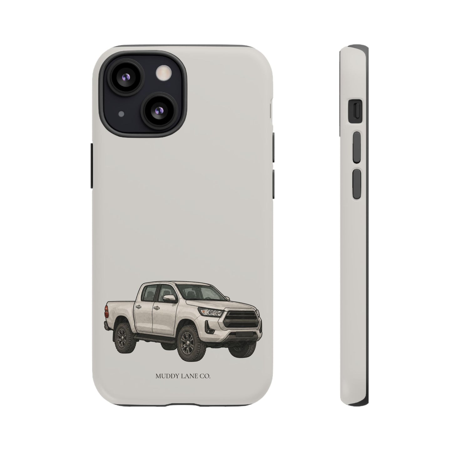 Farm Truck Tough Phone Case in Soft Grey Matte
