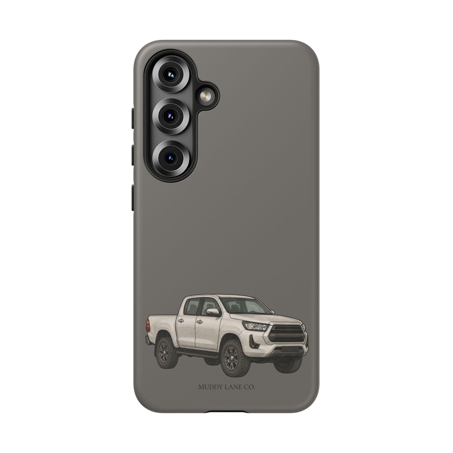 Farm Truck Tough Phone Case in Dark Grey Matte