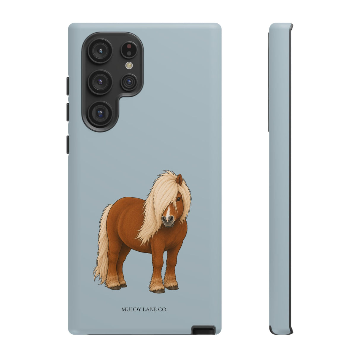 Shetty Tough Phone Case in Dusty Blue Matte