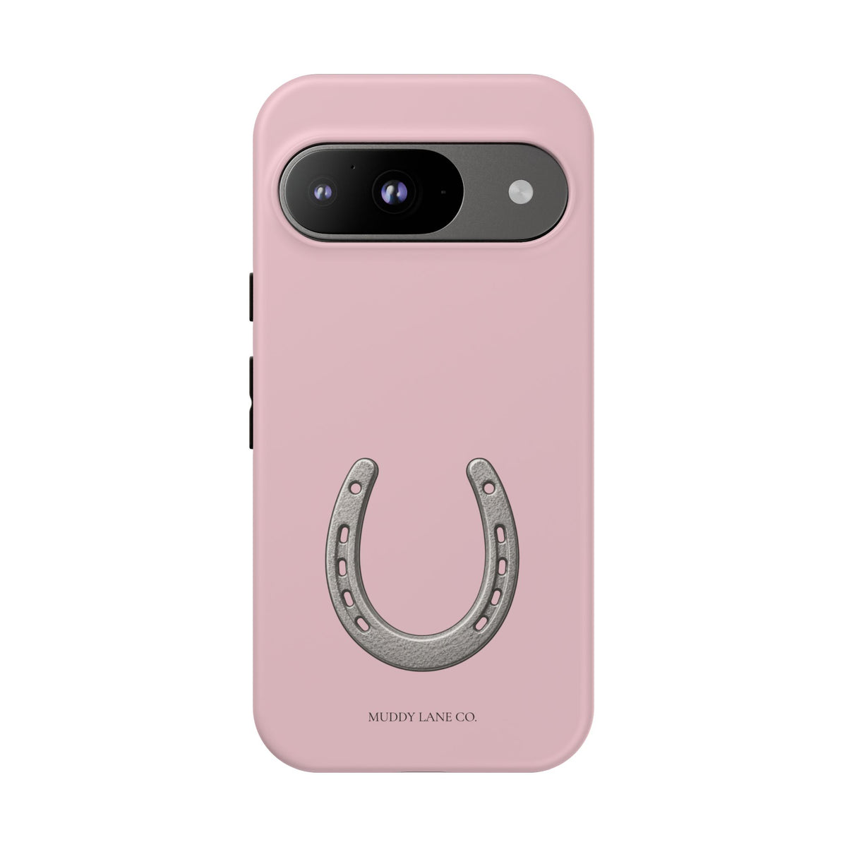Horseshoe Tough Phone Case in Soft Rosette Pink Matte