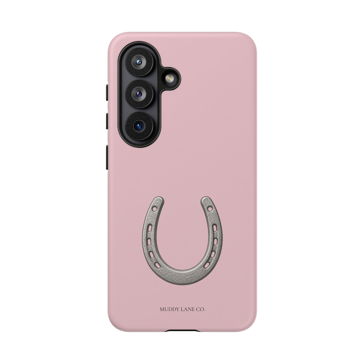 Horseshoe Tough Phone Case in Soft Rosette Pink Matte