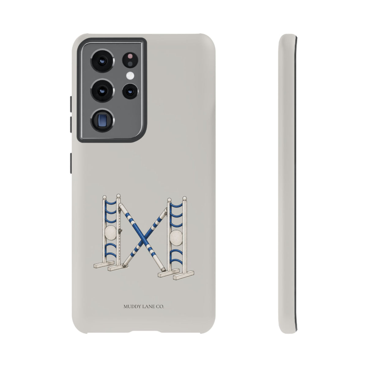 Show Jump Tough Phone Case in Soft Grey Matte