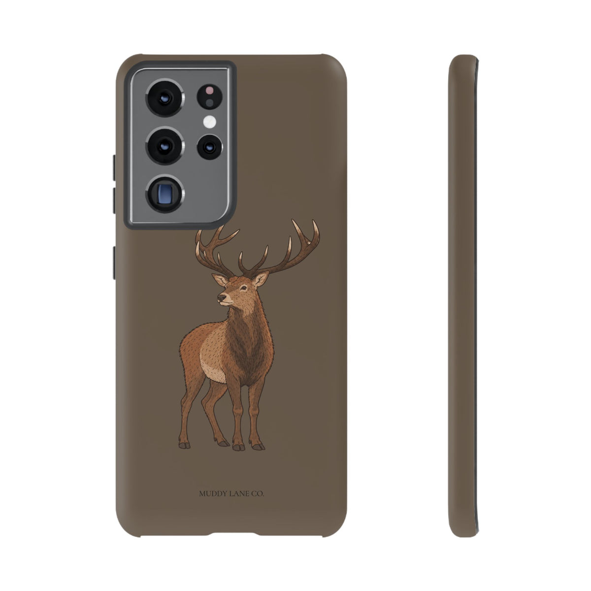 Stag Tough Phone Case in Taupe Brown Matte
