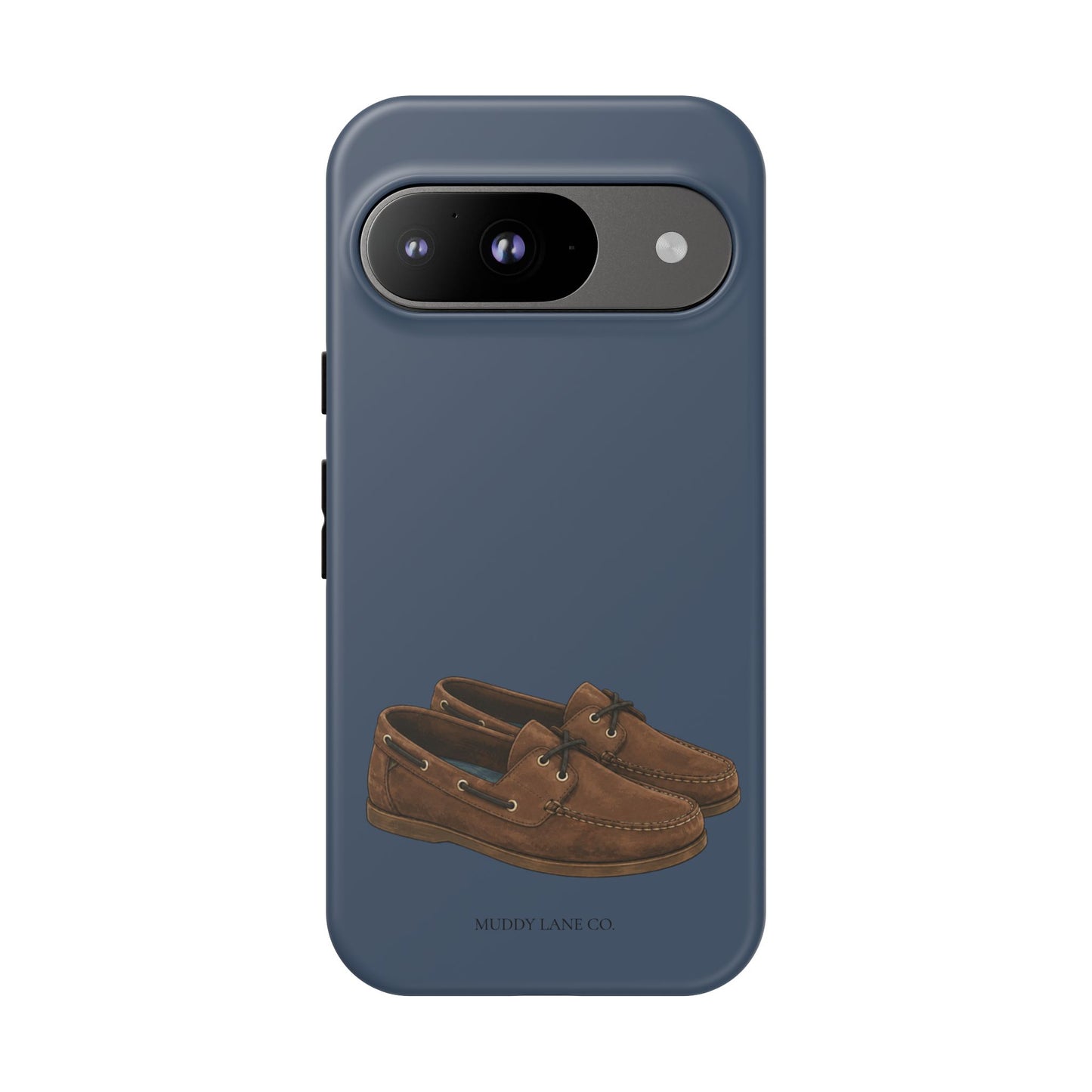 Deck Shoes Tough Phone Case in Deep Navy Matte