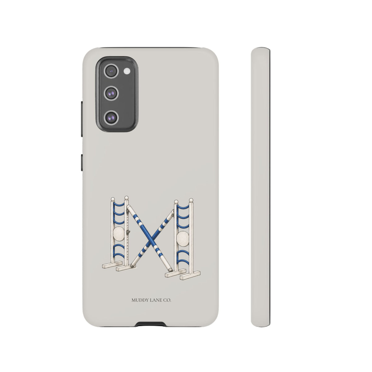 Show Jump Tough Phone Case in Soft Grey Matte
