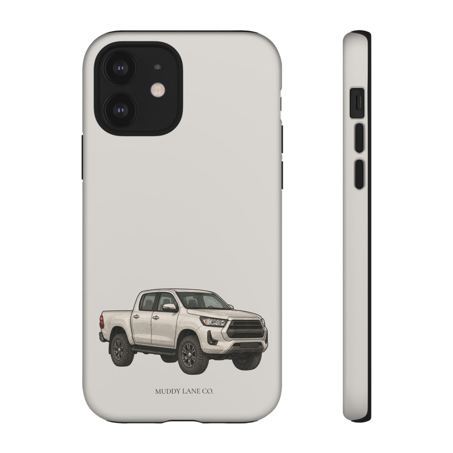 Farm Truck Tough Phone Case in Soft Grey Matte