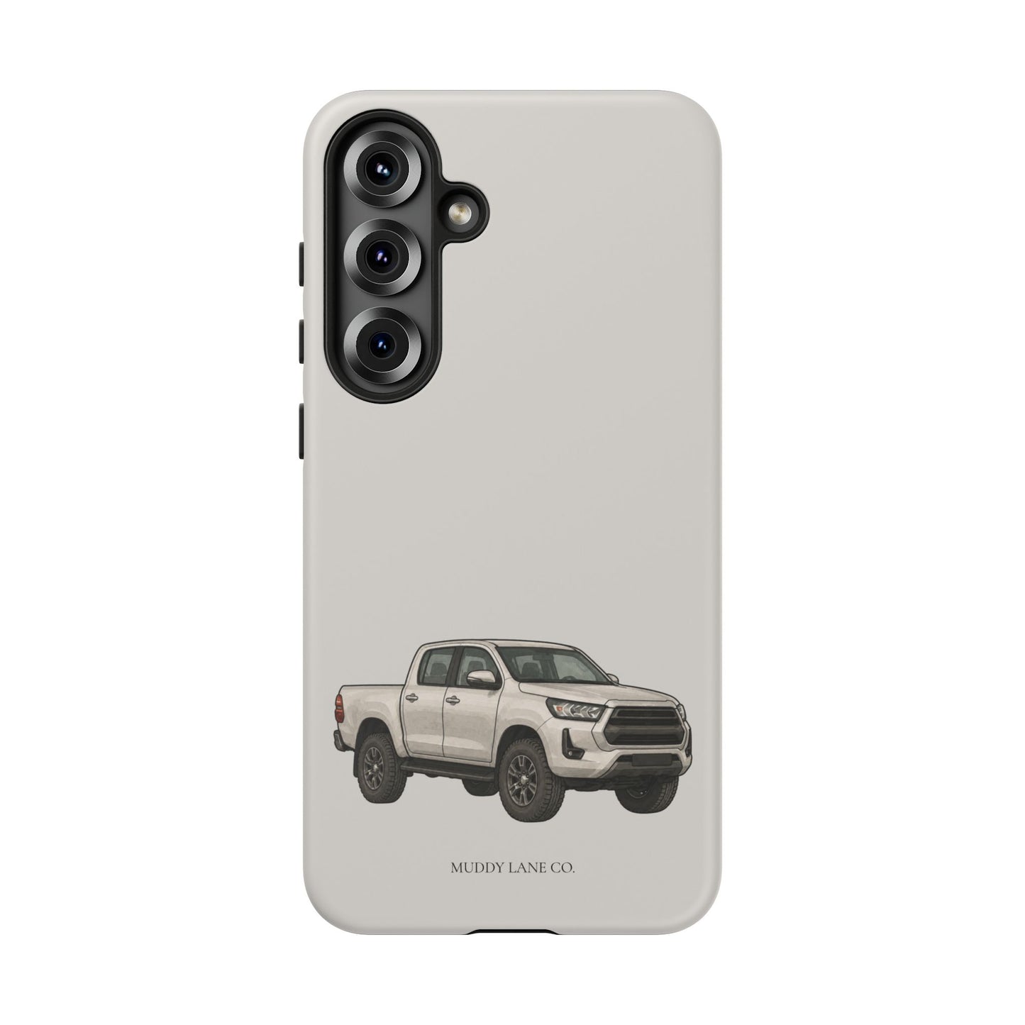 Farm Truck Tough Phone Case in Soft Grey Matte