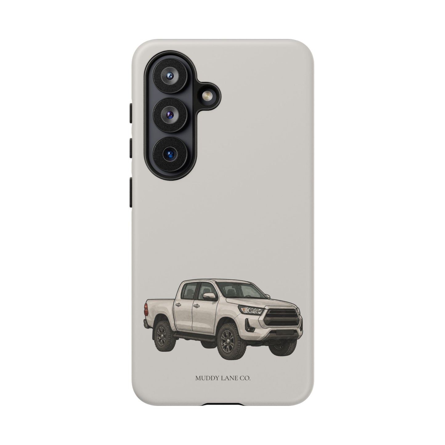 Farm Truck Tough Phone Case in Soft Grey Matte