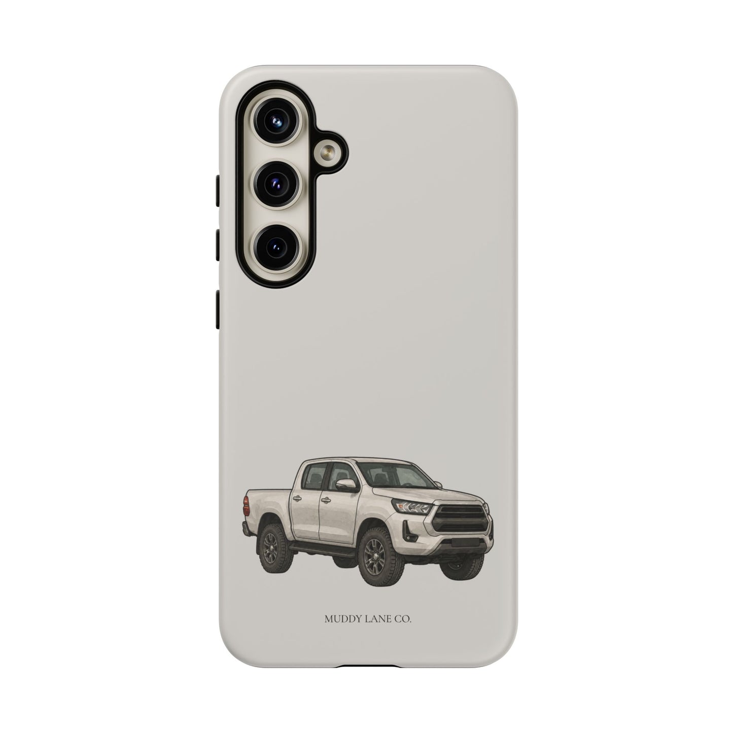 Farm Truck Tough Phone Case in Soft Grey Matte