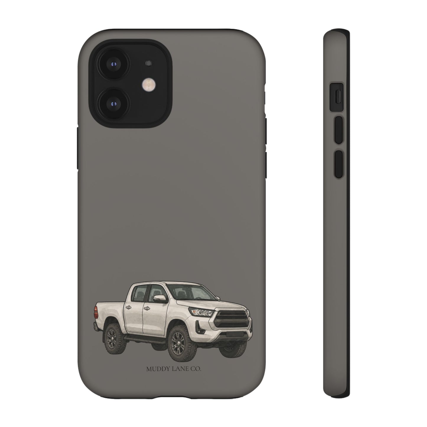 Farm Truck Tough Phone Case in Dark Grey Matte