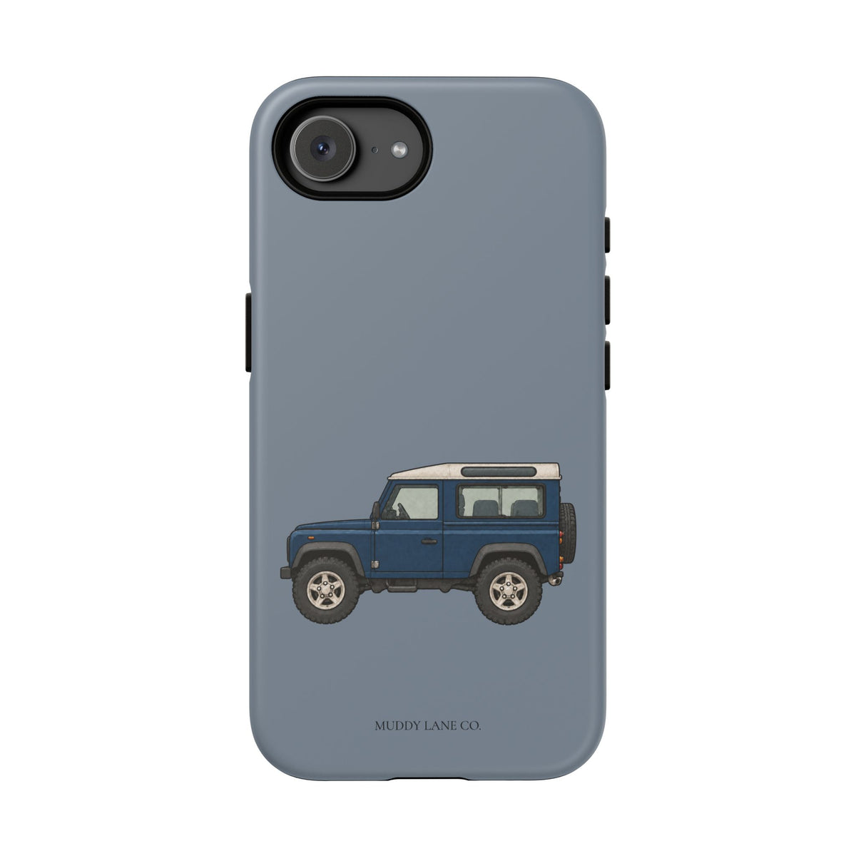 Blue Classic 4x4 Tough Phone Case in Smoke Blue Matte