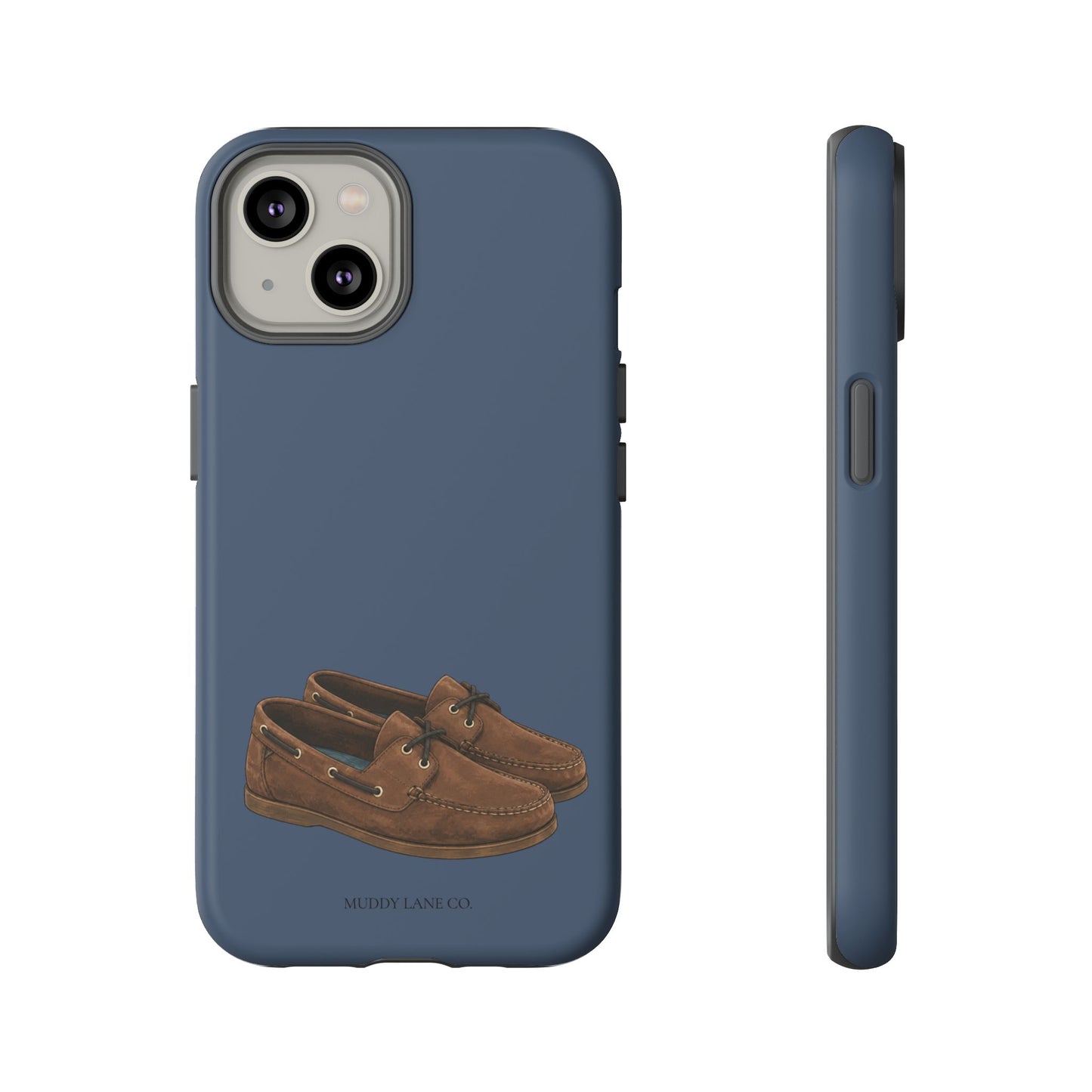 Deck Shoes Tough Phone Case in Deep Navy Matte
