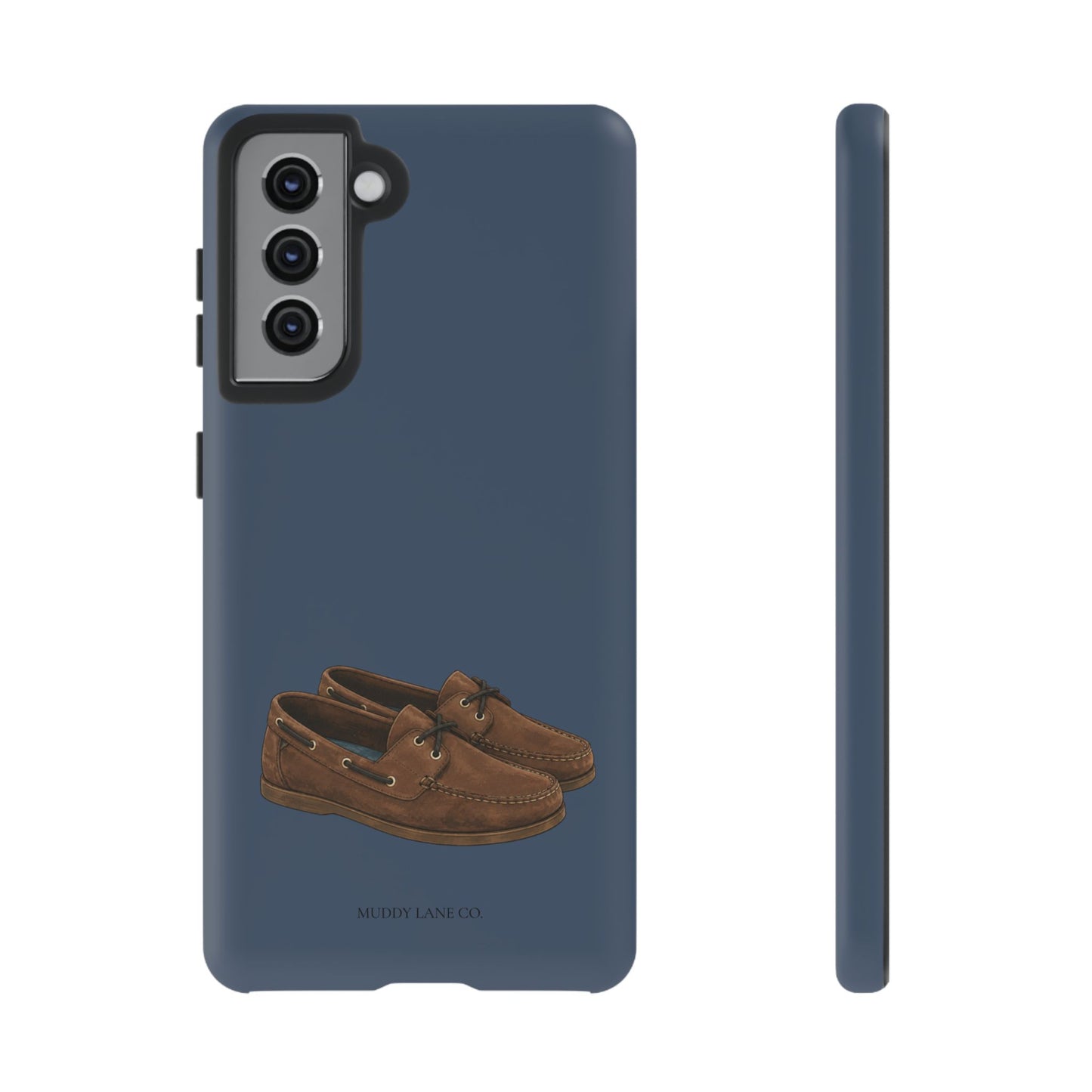Deck Shoes Tough Phone Case in Deep Navy Matte