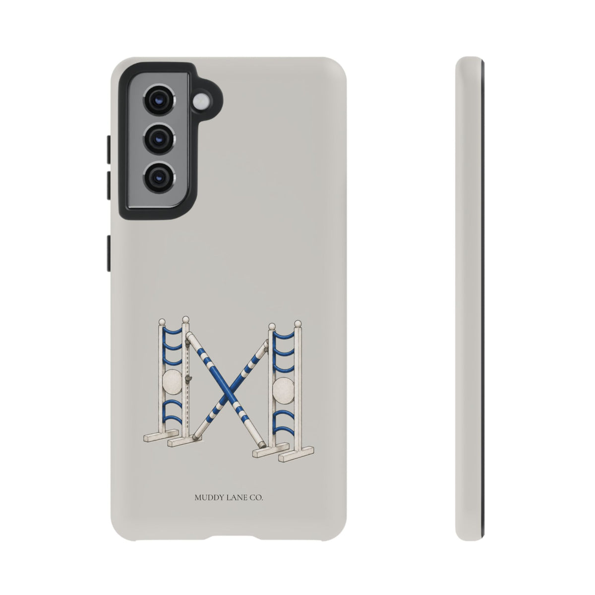 Show Jump Tough Phone Case in Soft Grey Matte