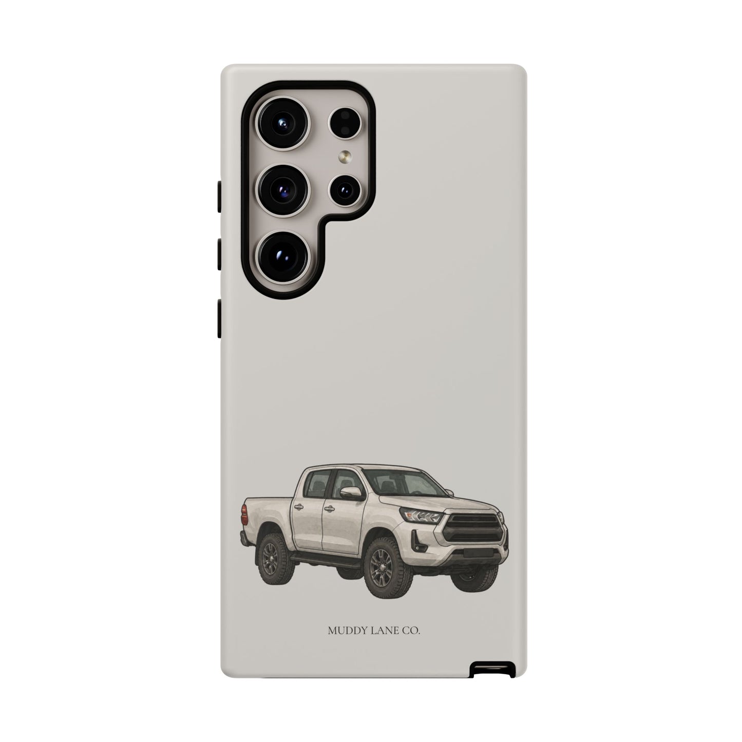 Farm Truck Tough Phone Case in Soft Grey Matte