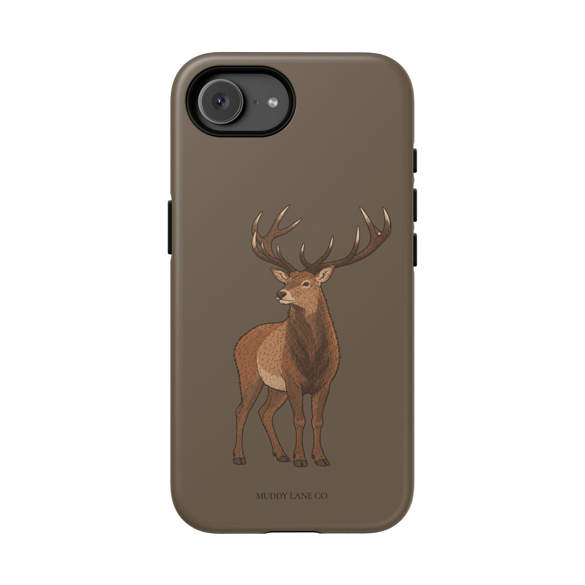 Stag Tough Phone Case in Taupe Brown Matte