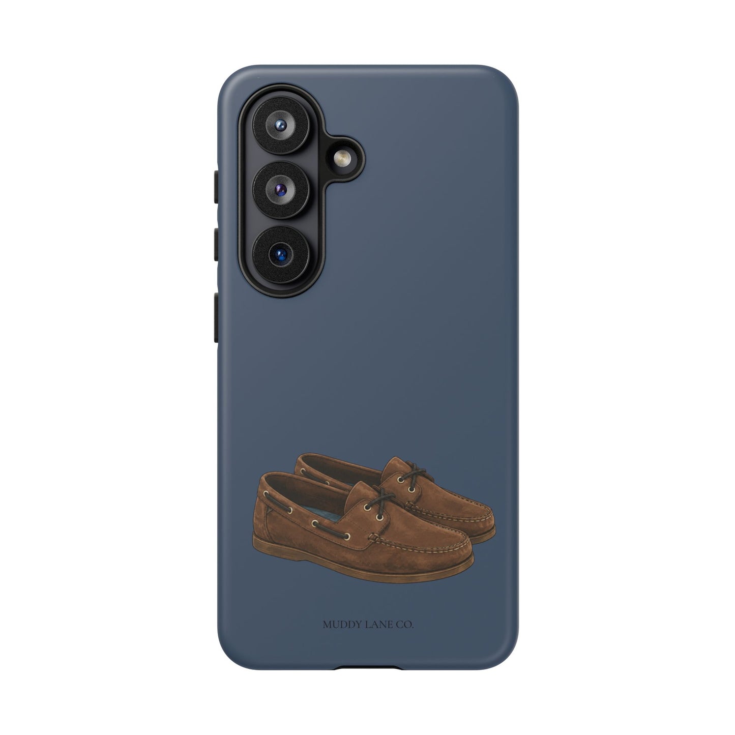 Deck Shoes Tough Phone Case in Deep Navy Matte