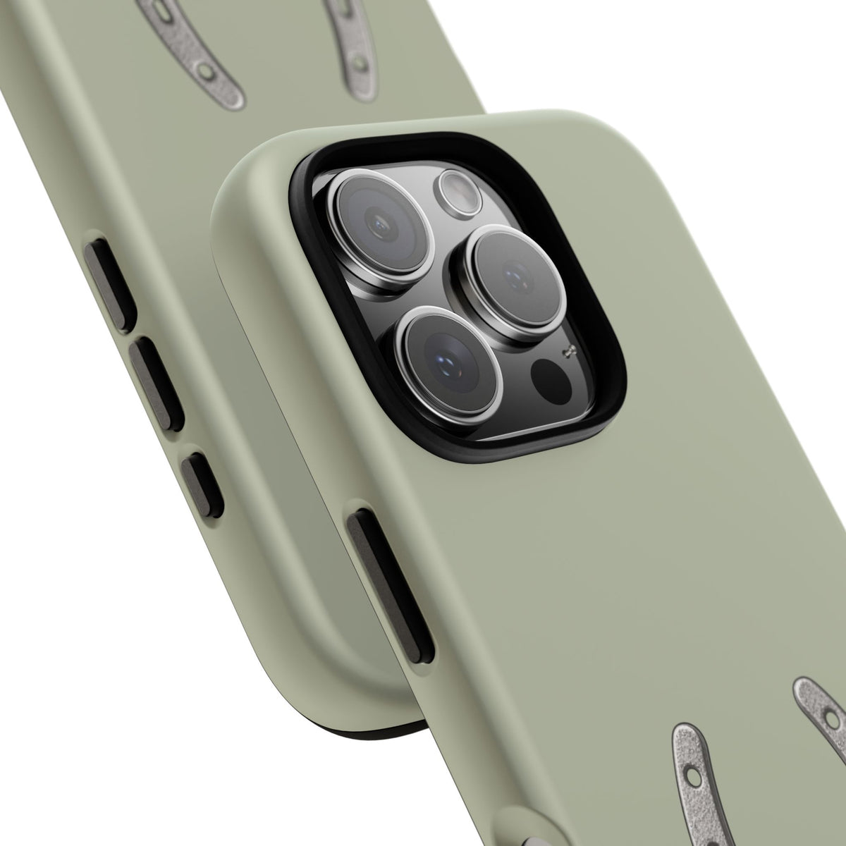 Horseshoe Tough Phone Case in Light Sage Matte