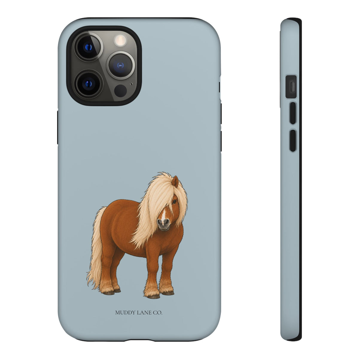 Shetty Tough Phone Case in Dusty Blue Matte