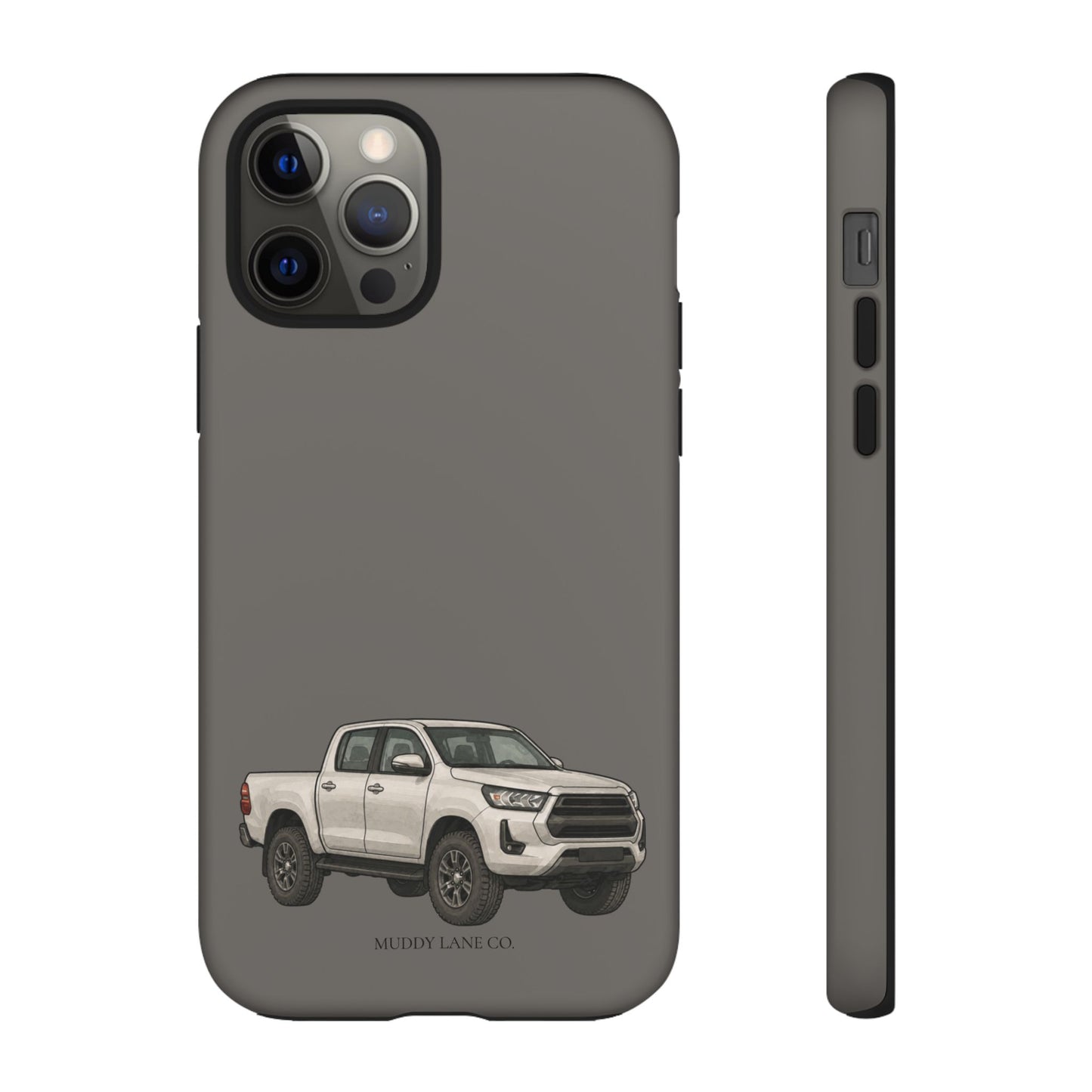 Farm Truck Tough Phone Case in Dark Grey Matte