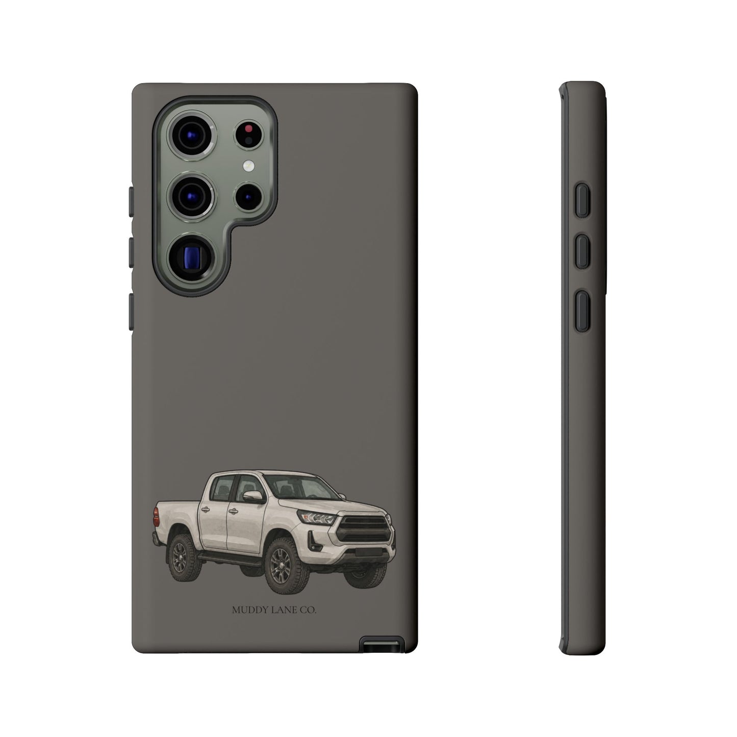 Farm Truck Tough Phone Case in Dark Grey Matte