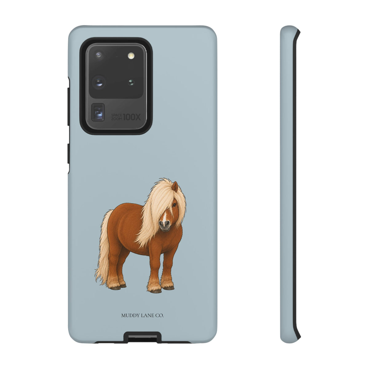 Shetty Tough Phone Case in Dusty Blue Matte