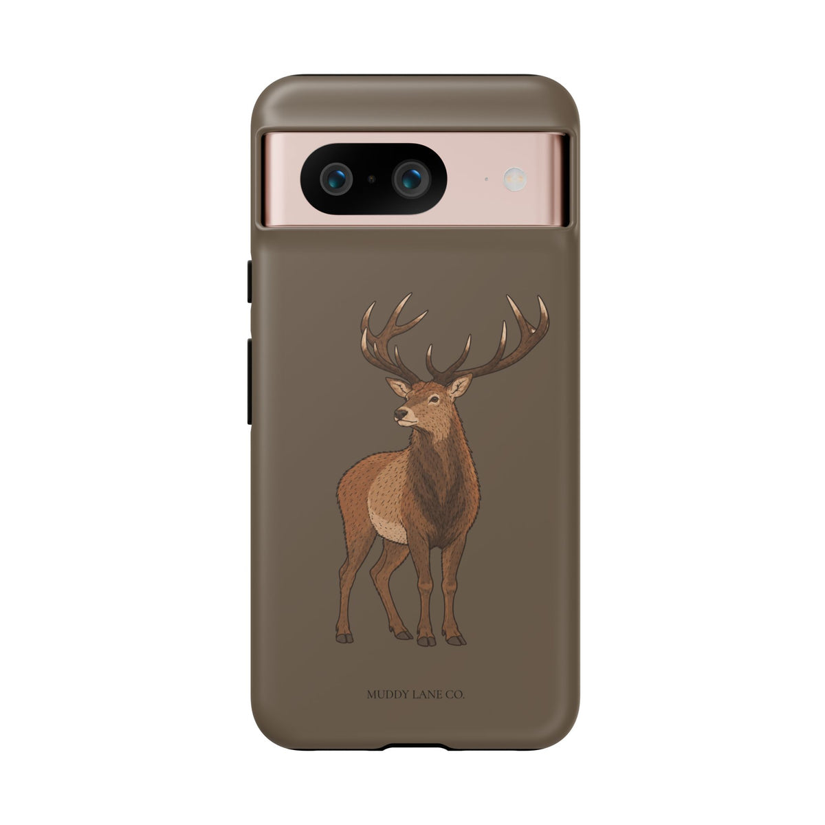 Stag Tough Phone Case in Taupe Brown Matte
