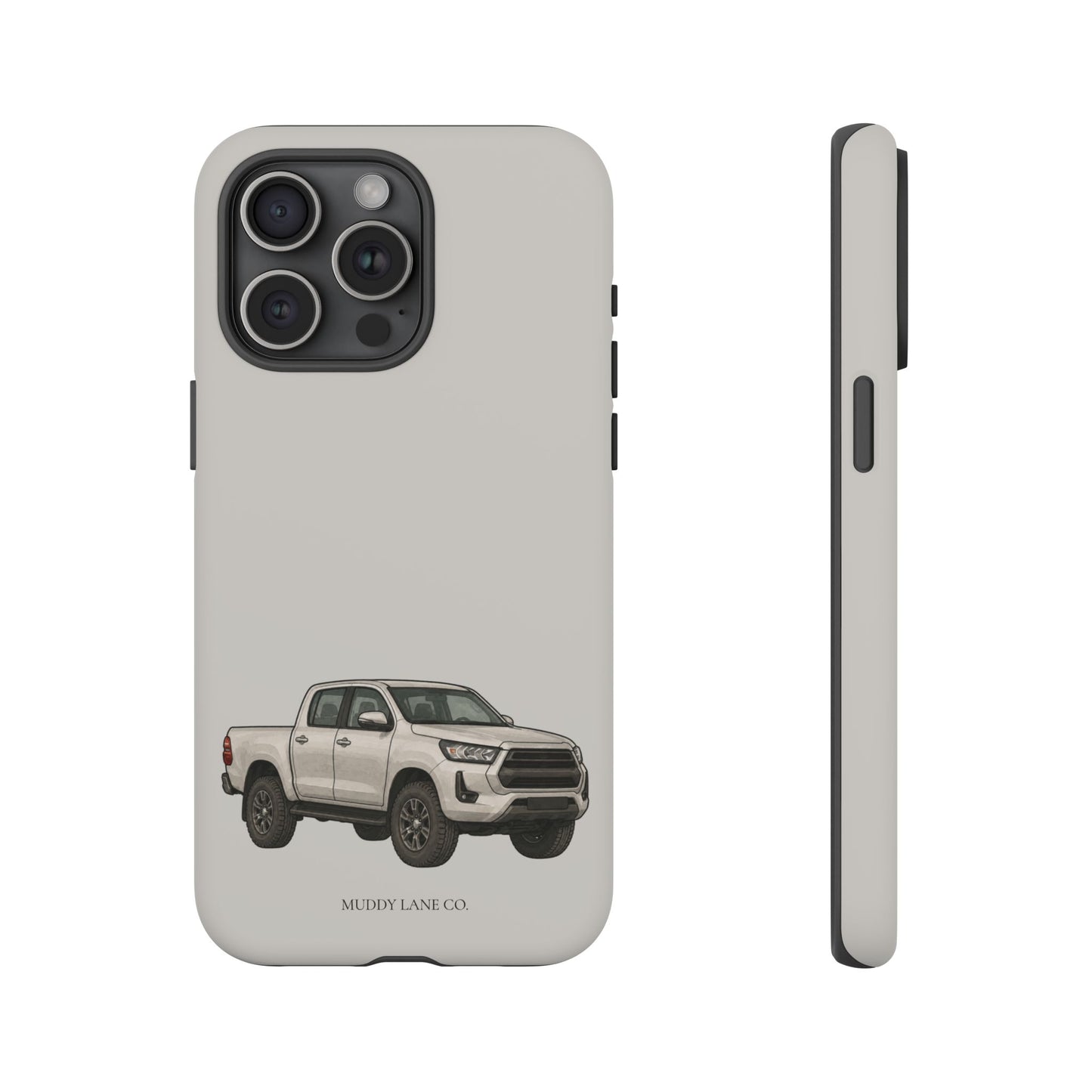 Farm Truck Tough Phone Case in Soft Grey Matte