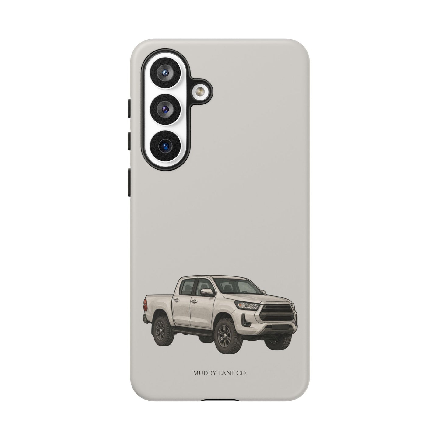 Farm Truck Tough Phone Case in Soft Grey Matte