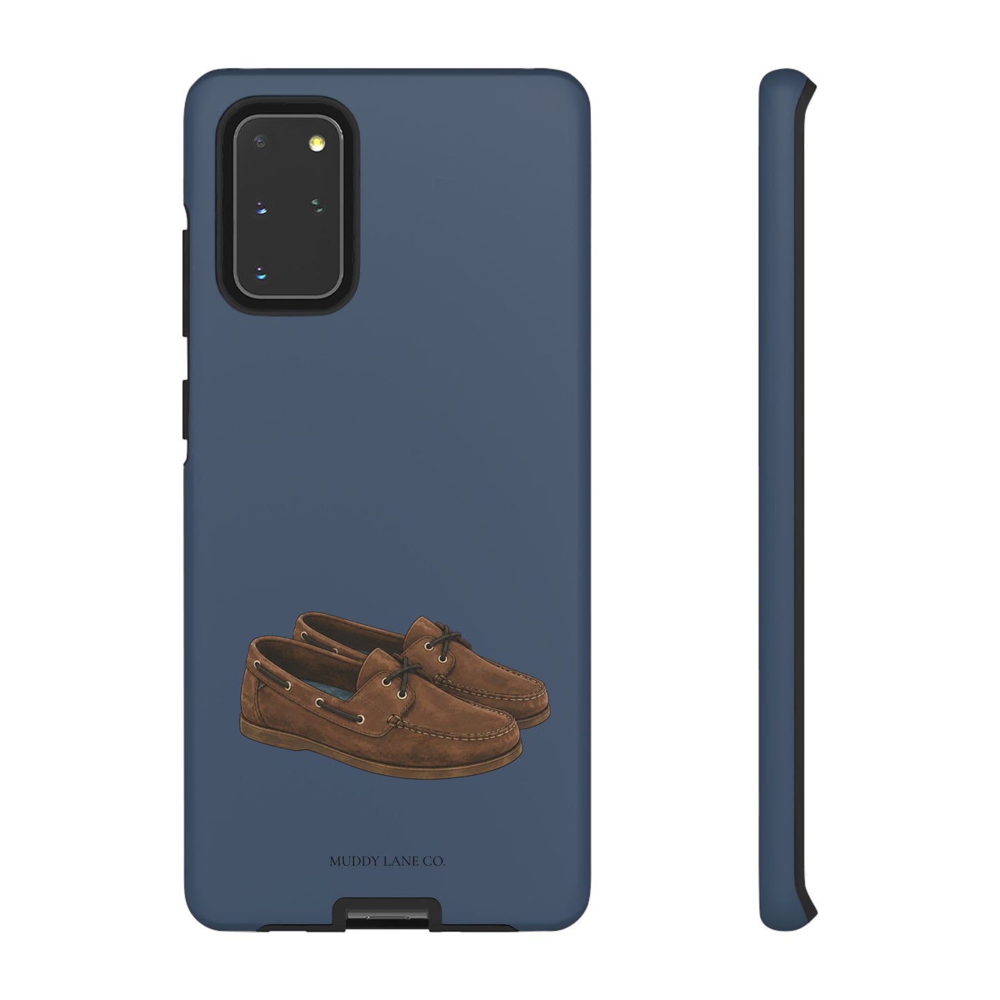 Deck Shoes Tough Phone Case in Deep Navy Matte