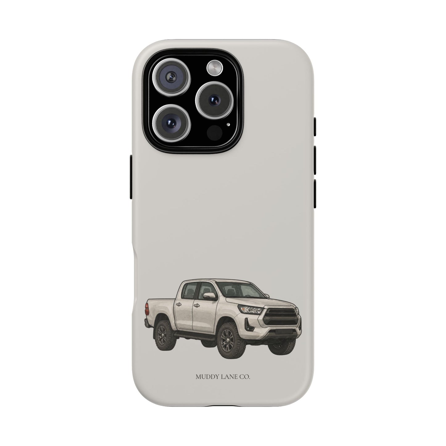 Farm Truck Tough Phone Case in Soft Grey Matte