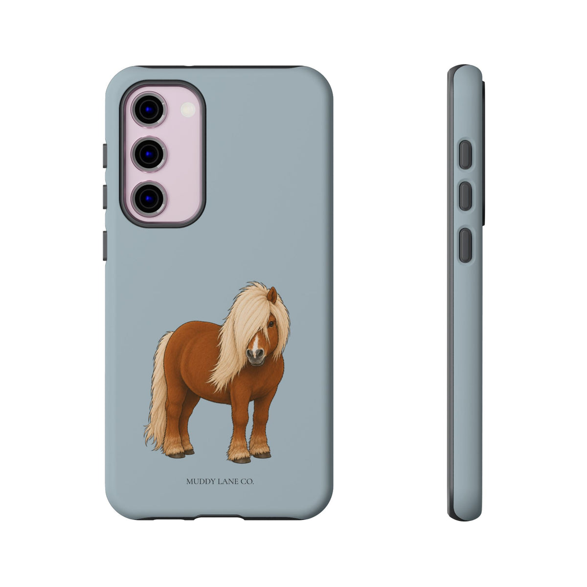 Shetty Tough Phone Case in Dusty Blue Matte