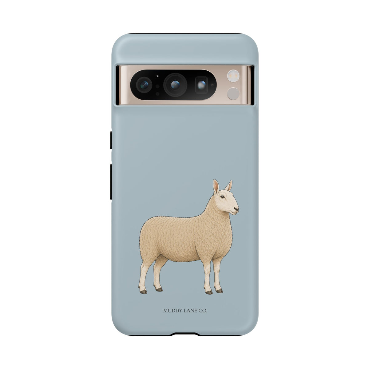Border Leicester Tough Phone Case in Dusty Blue Matte
