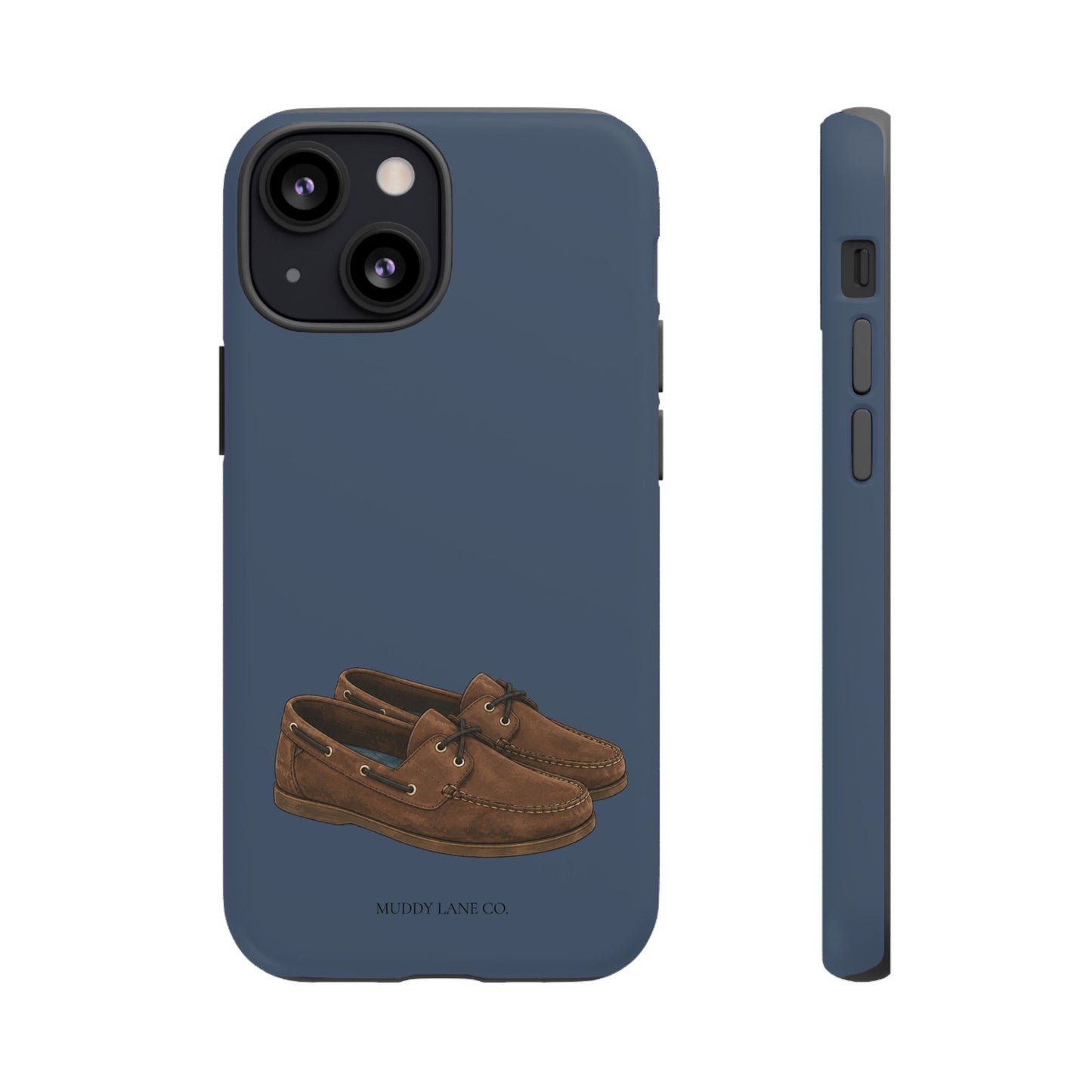 Deck Shoes Tough Phone Case in Deep Navy Matte