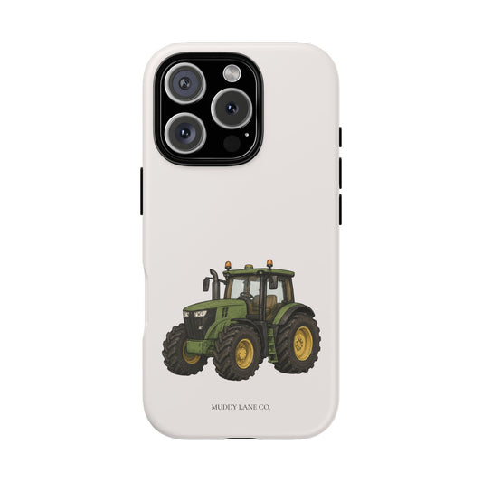 Tractor Tough Phone Case in Warm Cream Matte
