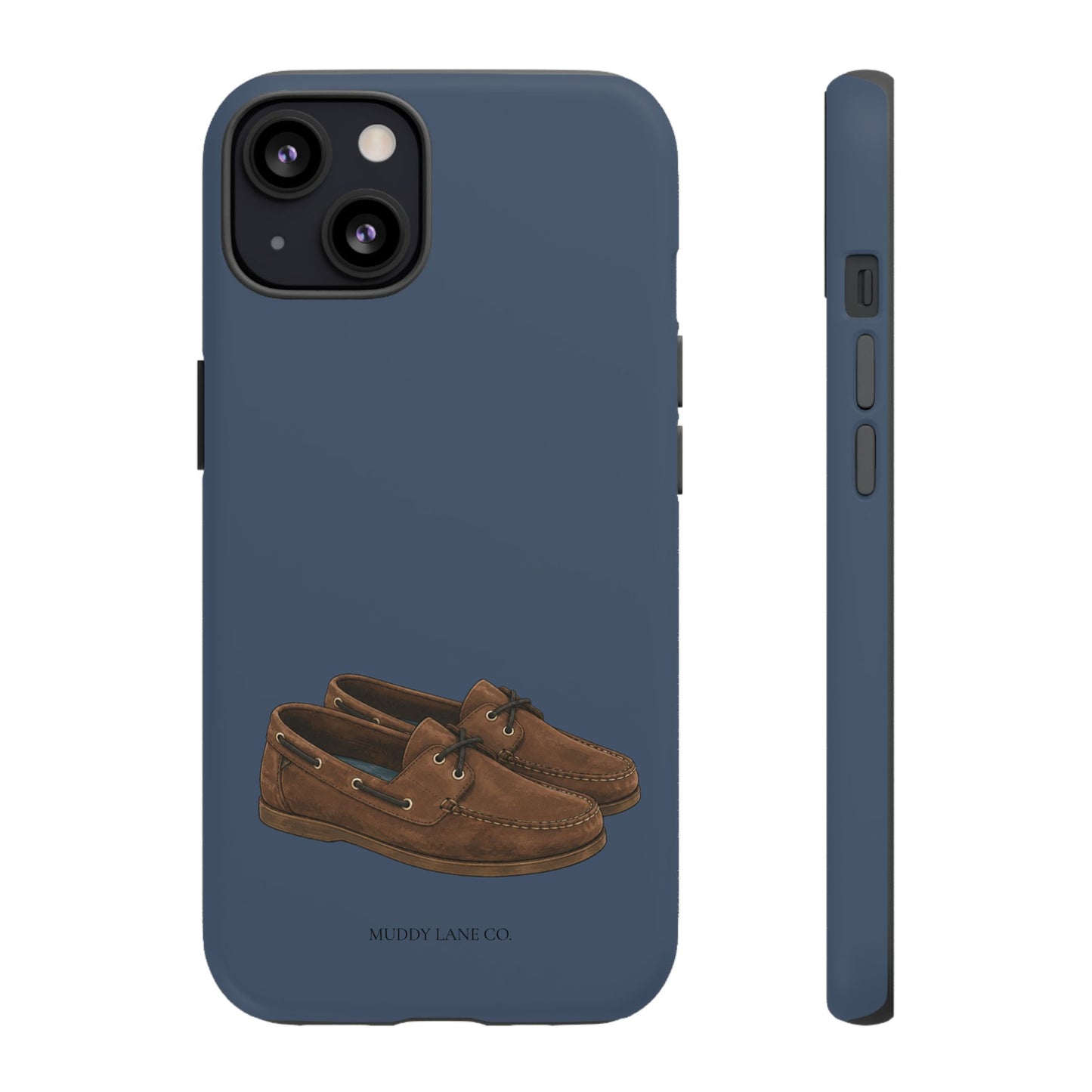 Deck Shoes Tough Phone Case in Deep Navy Matte