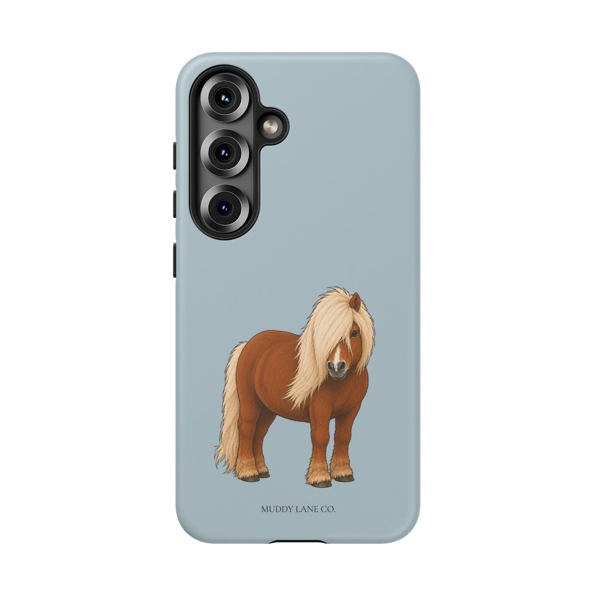 Shetty Tough Phone Case in Dusty Blue Matte
