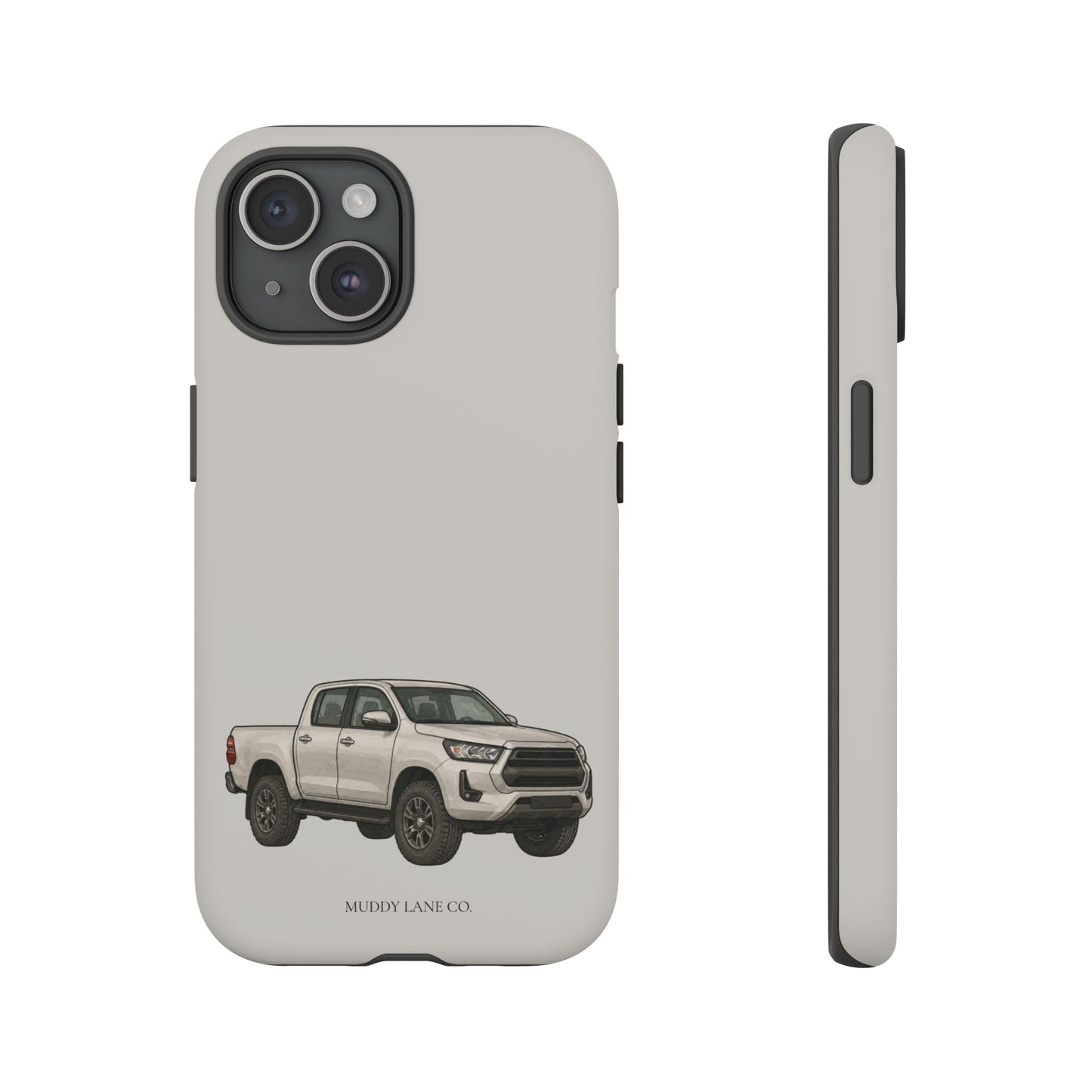 Farm Truck Tough Phone Case in Soft Grey Matte