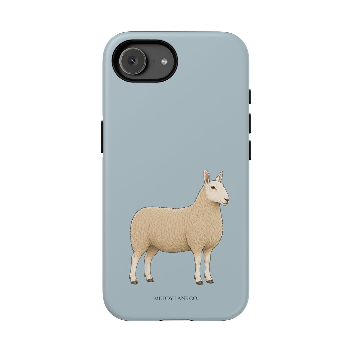 Border Leicester Tough Phone Case in Dusty Blue Matte