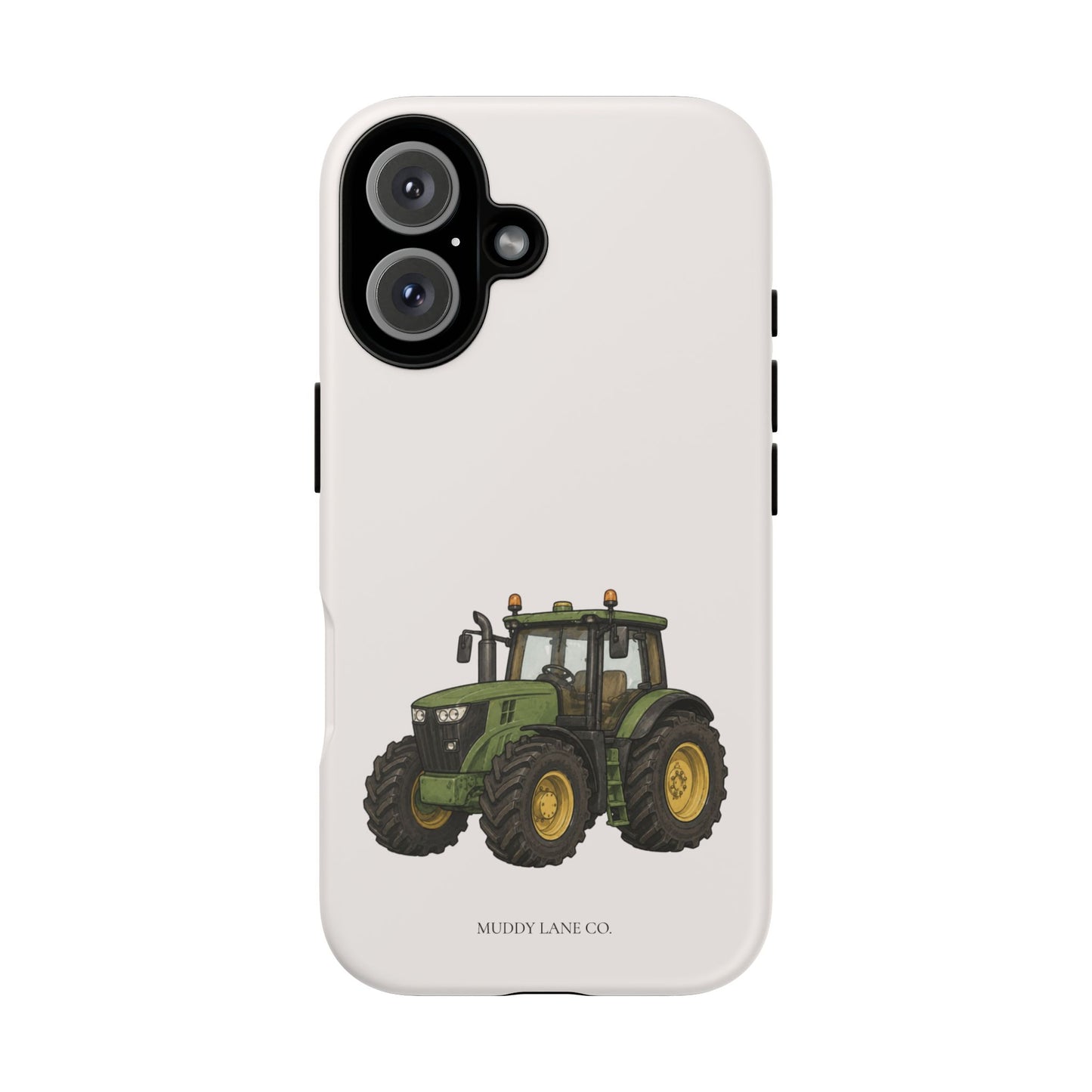 Tractor Tough Phone Case in Warm Cream Matte
