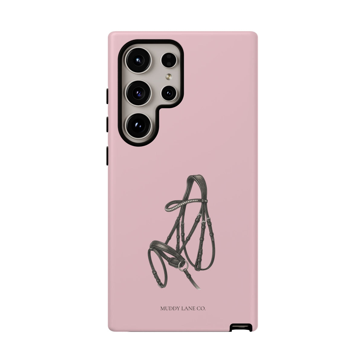 Bridle Tough Phone Case in Soft Rosette Pink Matte