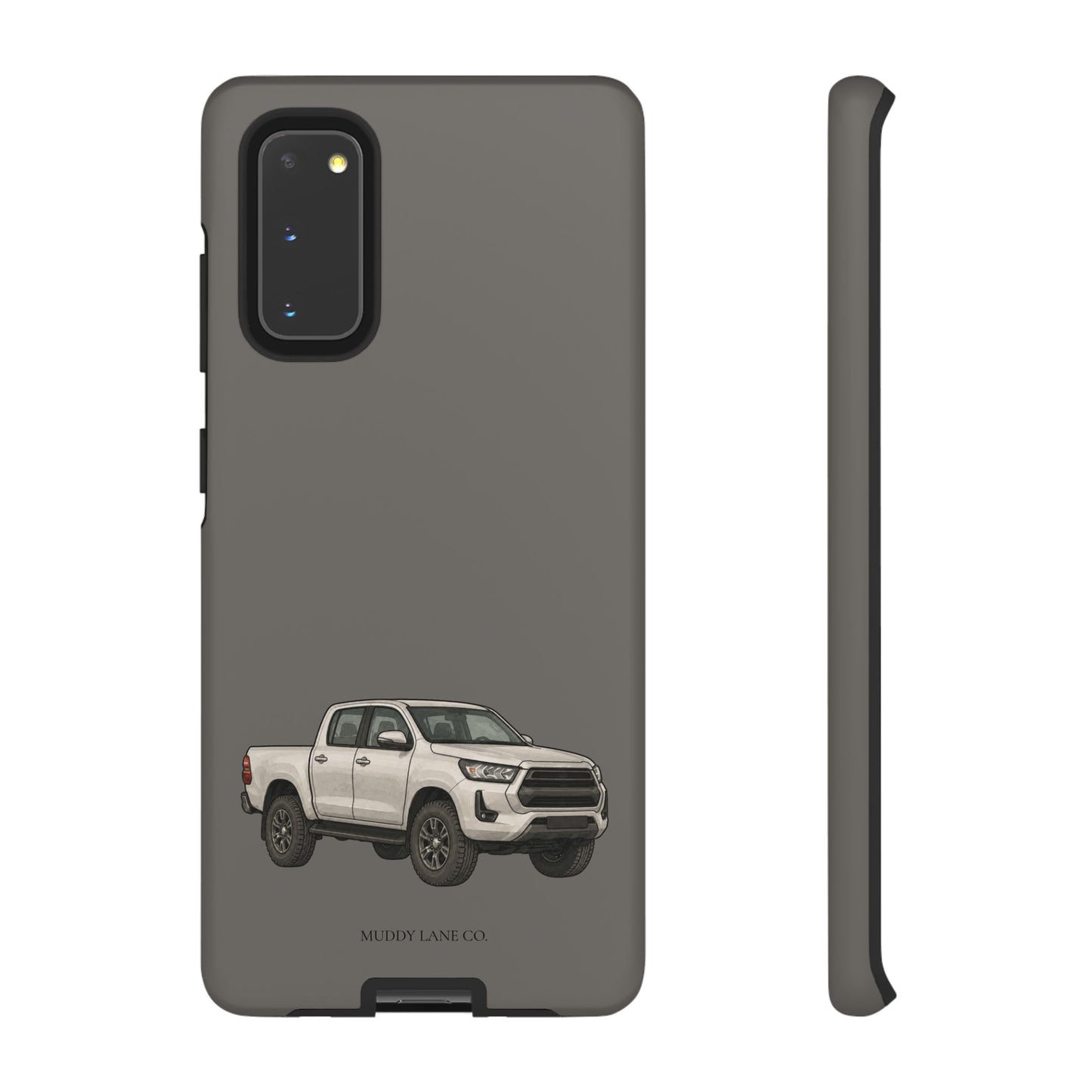 Farm Truck Tough Phone Case in Dark Grey Matte
