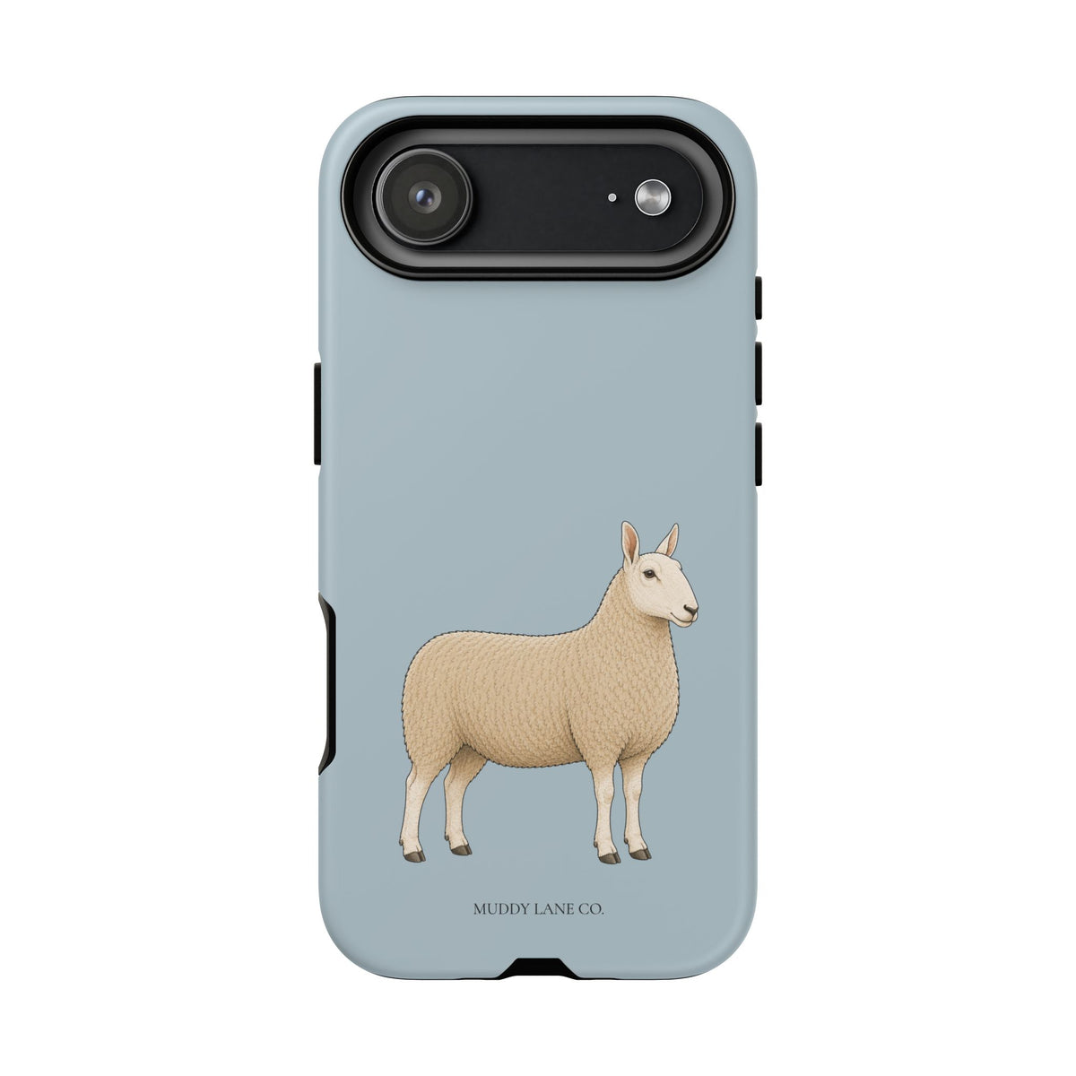 Border Leicester Tough Phone Case in Dusty Blue Matte
